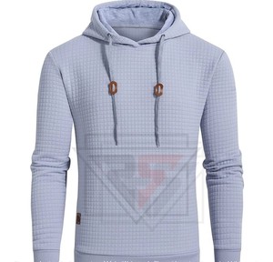 เสื้อฮู้ดผู้ชายทรงสลิมฟิตลำลองแบบเรียบๆเสื้อผ้าแนวสตรีท - Product Image 6