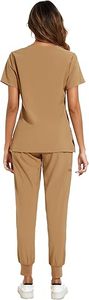 Stretch Breathable Unisex Medical <b>Scrub</b> <b>Sets</b> for Hospital Use 100% Cotton Needle Detection Nursing Uniforms - Product Image 4