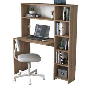 Adjustable Ergonomic Carbon Surface Gaming <b>Desk</b> for Home Office Featuring <b>Metal</b> Wooden Material and Adjustable Height - Product Image 6