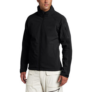 Chaqueta Softshell Táctica para Hombre, Negra, Impermeable, Cortavientos, para Exteriores, con Cremallera Completa, Ligera, Logotipo Personalizado, Proveedor OEM de Ropa - Product Image 2