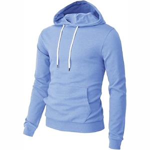 Nouveaux sweats à capuche en coton uni surdimensionné/pulls à capuche en molleton grande taille pour hommes - Product Image 3