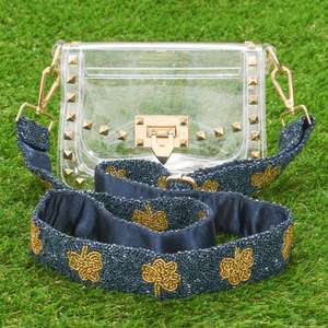 Sangle de sac à main en perles de haute qualité, faite à la main, avec des perles de verre de luxe, accessoire de sangle d'épaule pour les sacs de femmes, en vente - Product Image 2