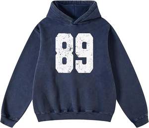 เสื้อฮู้ดผู้ชายผ้าฝ้าย 100% ระบายอากาศได้ดี เป็นมิตรกับสิ่งแวดล้อม ผ้าฟลีซกันลม ทรงหลวม ใส่ได้ในฤดูหนาว พิมพ์ลายดิจิทัล - Product Image 4