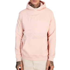 เสื้อฮู้ดผู้ชายลายนูนแขนยาวผ้าฝ้ายผสม100% - Product Image 1