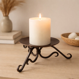 RK-330434 Candelabro de Hierro Forjado de la Mejor Calidad, Soporte de Metal Decorativo Hecho a Mano para Decoración de Interiores de Hogar Moderno y Lujoso - Product Image 3