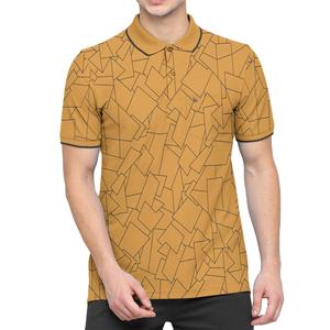 Nouveau style T-shirt polo pour homme, été, manches courtes, coton/polyester, léger, toutes couleurs, respirant. - Product Image 6