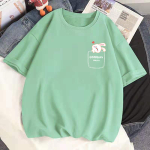 เสื้อยืดผู้หญิงแบบใหม่ ดีไซน์ทันสมัย สั่งทำได้ ทรงโอเวอร์ไซส์ สำหรับผู้หญิง ผู้ผลิตและผู้ค้าส่งเสื้อยืดจากบังกลาเทศ - Product Image 4