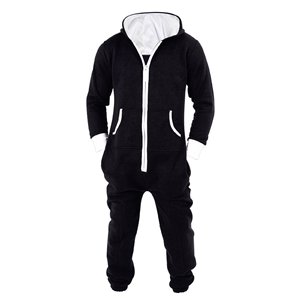 Survêtement à capuche en polaire pour hommes Top Designer Slim Fit Hooded Fitness Gym Zip Hoodie hommes jump suit - Product Image 4