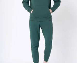 Pantalon de survêtement en molleton de coton pour homme, décontracté, respirant, doux, confortable, avec cordon de serrage et fermeture éclair au bas, nouveau design, pantalon droit délavé - Product Image 5