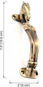 ลูกบิดประตูทองเหลืองโบราณ  แบบมันเงา สำหรับตู้ ลิ้นชัก และเฟอร์นิเจอร์หลักในบ้าน - Product Image 6