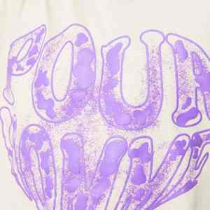 T-shirt en coton imprimé à la mode pour hommes, logo personnalisé, respirant, épais, surdimensionné, col rond, motif uni, impression en relief - Product Image 6