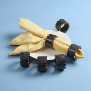 Encuentre un servilletero de calidad con servilletero hecho a mano de estilo vintage de forma redonda para decoración de mesa utilizado por exportadores - Product Image 4