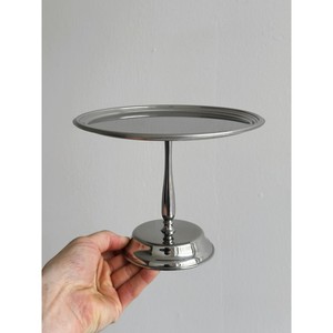 Soporte de pastel de metal estilo Pedestal Premium elegante fiestas de cumpleaños y celebraciones vendedor superior para exhibición de pasteles - Product Image 2