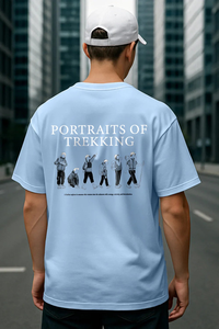 Qualité supérieure surdimensionné goutte épaule hommes T-Shirt personnalisé sérigraphie multicolore poids lourd 280 GSM 100% coton - Product Image 5