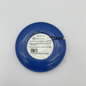 Materiale ortodontico ortodontico argento filo saldatura senza cadmio forniture da laboratorio odontoiatrico - Product Image 3