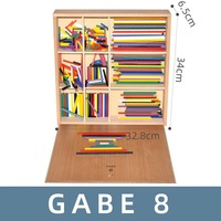 Bloques de Construcción Educativos de Madera Froebel Montessori, 15 Piezas, Juguetes para Jardín de Infancia, Edad 5-7 Años, Shine Pep, Venta al Por Mayor