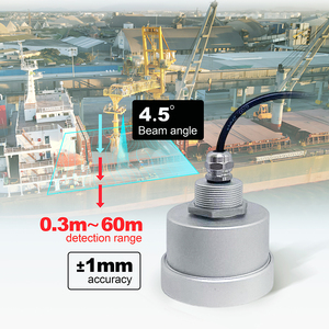 Radar a Onde Millimetriche 80GHz ad Alta Precisione in Acciaio Inox per Monitoraggio Condizioni Olio Sensore di Livello per Serbatoi Industriali - Product Image 2