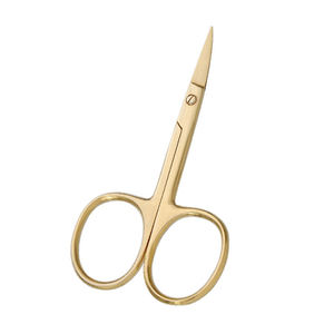 Tijeras Profesionales Curvas de Acero Inoxidable para Cutículas, para Mano Derecha, con Logotipo Personalizado, para Manicura y Cuidado de Uñas - Product Image 5