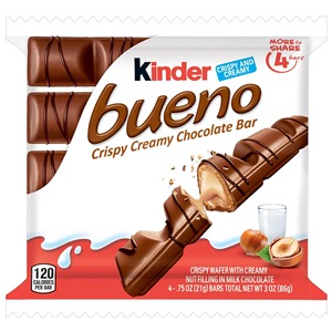 Kiinder Bueno Chocolate Wafer <b>Bar</b> Hazelnut Cream Milk Chocolate Sweet Crispy <b>Snack</b> Ready to Eat Confectionery - Product Image 5
