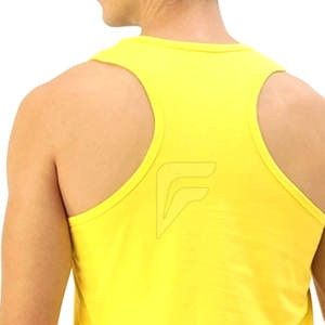 เสื้อกล้ามออกกำลังกายผู้ชายคุณภาพสูง ผ้าถัก 100% ผ้าฝ้าย ระบายอากาศ แห้งเร็ว สไตล์ไฮสตรีท ขายดีที่สุด เป็นที่นิยมมากที่สุด - Product Image 6