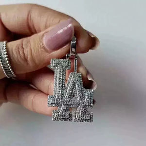 Fine Jewelry Pendentif rond Brilliant Cut Lab Grown Diamonds en argent sterling 925 Unisex Hip-Hop Style Service de personnalisation - Product Image 3