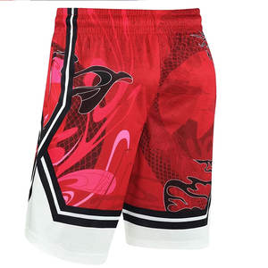 Pantalones Cortos Deportivos de Baloncesto para Hombre, Diseño Moderno, Sublimación, Logotipo Personalizado, Malla Transpirable - Product Image 5