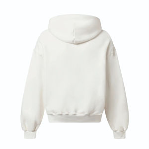 Sweat à capuche zippé d'hiver pour hommes de haute qualité 100% coton lourd 360g respirant séchage rapide décontracté Style de rue - Product Image 2