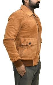 Veste en cuir de vache unisexe de style urbain, patchwork, broderie, couleurs personnalisées, meilleure qualité, service OEM - Product Image 5