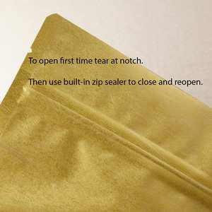 Dual <b>Shield</b> Clear Front Panel Stand-Up Pouches for Food Storage Premium <b>Protective</b> Bags - Product Image 4