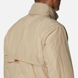 Chaqueta cortavientos de lona de talla grande para hombre, impermeable y resistente al viento, con cuello levantado de invierno para deportes al aire libre, diseño impreso - Product Image 6