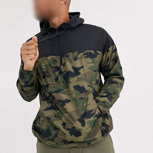 เสื้อแจ็คเก็ตกันฝนกันลมสำหรับผู้ชาย ป้องกันรังสียูวี โลโก้ด้านหน้า ปรับแต่งสีได้ ดีไซน์น้ำหนักเบา สำหรับตลาดขายส่ง บริการ OEM - Product Image 1