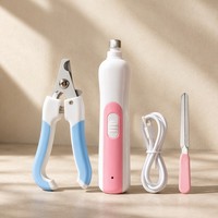 Kit de Toilettage Électrique pour Animaux : Coupe-Ongles et Lime à Ongles en Acier Inoxydable pour Chats et Chiens – Personnalisation OEM