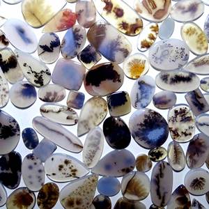 Ágata Natural Shazar Mezcla de piedras preciosas sueltas Forma y tamaño Shazar Ágata Cabujón Piedras preciosas sueltas Lote Fabricación de joyas - Product Image 6