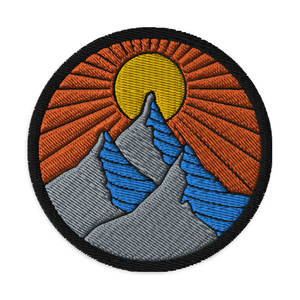 Parches Bordados Termoadhesivos, Redondos, Ligeros, de Tela de Lona de Algodón, Colores y Tamaños Personalizados para Decoración de Prendas - Product Image 3