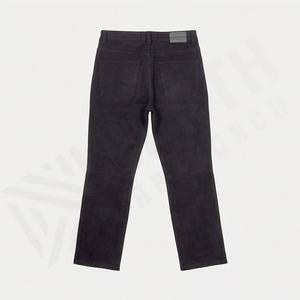 Pantalones Vaqueros de Pierna Recta para Hombre, Lavados, Ajuste Relajado y Cómodo, Estilo Atemporal, Ideales para Uso Casual, Estilo Urbano, Duraderos - Product Image 2