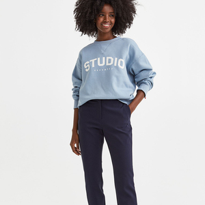 Pantalones informales para mujer Estilo simple Pierna delgada Trabajo Señoras Elegantes Pantalones de oficina para mujer Pantalones casuales para mujer OEM - Product Image 4