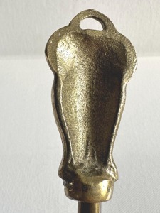 มือจับโลหะสีทองหรูหราพร้อมดีไซน์หน้านกฮูกเหมาะสำหรับตกแต่งบ้านและใช้เป็นของขวัญ - Product Image 4