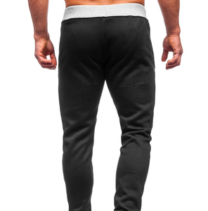 Pantalons de jogging pour hommes, style décontracté et tendance, coupe slim, fitness, avec logo personnalisé, vente en gros - Product Image 2
