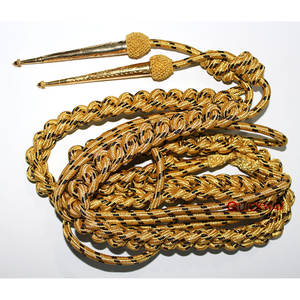 2024 uniformes de cérémonie de haute qualité Aiguillette uniformes personnalisés accessoires OEM demande - Product Image 1