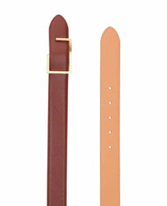 Ceinture habillée pour homme en cuir véritable OEM avec boucle à ardillon en alliage, logo personnalisable, longueur 30-48 pouces, haute qualité - Product Image 3