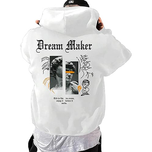 Sweat à capuche streetwear avec logo personnalisé Sweat à capuche en coton mélangé de qualité supérieure avec votre logo Idéal pour les sorties décontractées et streetwear - Product Image 1