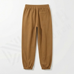 Pantalons à cordon de serrage de haute qualité, logo personnalisé, poche, coton confortable, molleton, pantalon pour homme, décontracté, chaud, doux, pantalon de survêtement, athlétique - Product Image 2