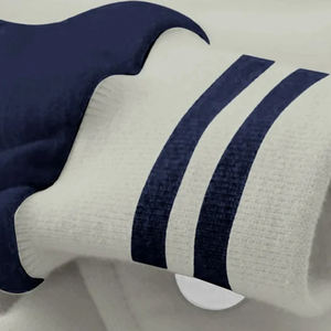 Chaqueta universitaria de lana personalizada al por mayor, chaqueta escolar con cuello levantado y letras con servicio OEM para invierno - Product Image 3