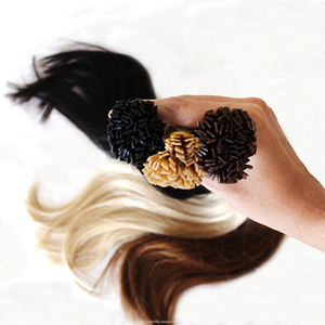 Extensiones de Cabello Humano Virgen sin Procesar, Microqueratina sin Procesar, Punta Plana, 40 Pulgadas, 8 Piezas - Product Image 4