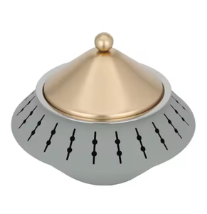 Nouvellement Design Métal Servant Hot Pots Casseroles Serveur De Nourriture Isolé pour La Meilleure Qualité Thème Floral Pots En Métal Fournitures En Vrac - Product Image 4