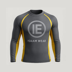 Sublimación Jiu Jitsu Rash Guard Camisa de compresión Ropa deportiva transpirable Jiu Jitsu Kimonos Equipo - Product Image 1
