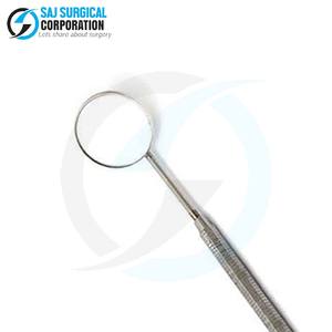 Espejo dental OEM con mango de acero inoxidable personalizable para escuelas dentales Pedidos a granel instrumentos quirúrgicos dentales - Product Image 5