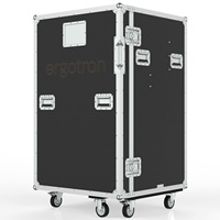 X-BASON cas de vol médical XBS-MF00003 cadre en aluminium + contreplaqué étanche/ignifuge/antichoc finition nid d'abeille étuis à outils