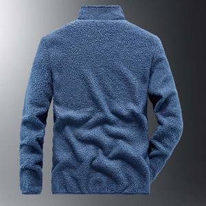 Fabricant de vêtements sur mesure à col montant OEM par Hosten Greek Enterprises Sherpa Fleece Jackets Winter Casual Streetwear - Product Image 5