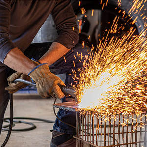 Guantes de trabajo de cuero personalizados para invierno unisex, guantes de trabajo aplicables al aire libre de estilo liso - Product Image 3